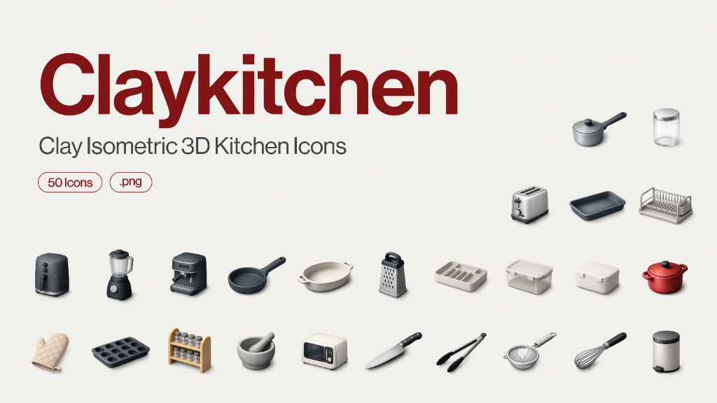 Claykitchen Icon Pack